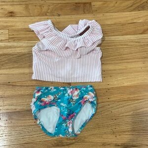 Rufflebutts girls bathing suit. 2T